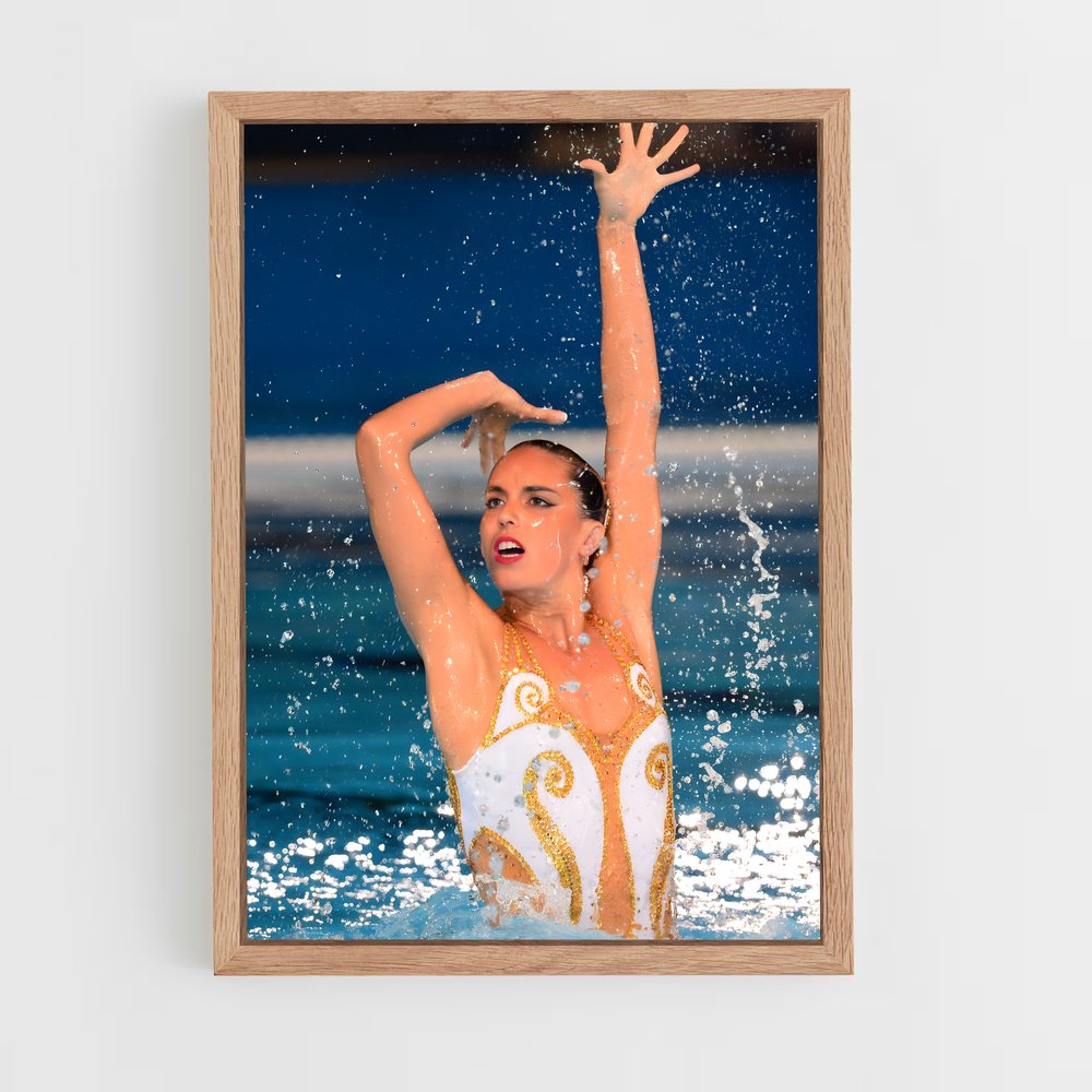 Poster Éclats d'Été – affiche Natation synchronisée (vue 4)